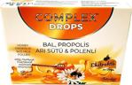 Complex Bitkisel Drops Boğaz Pastili Bal, Propolis, Arı Sütü & Polenli 24 Drops