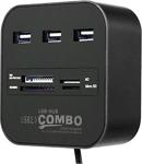 Concord 3 Port Usb 2.0 Hub - Usb Çoklayıcı + Usb Kart Okuyucu C-847