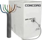 Concord C-527 305M Metre 23Awg Cat6 Kablo Ethernet Internet Kablo