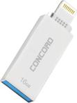 Concord C-Otgl Otg Lightning 16Gb Usb 3.0 Flash Bellek