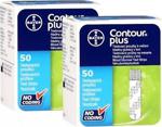 Contour Plus 50'Li 2 Paket Şeker Ölçüm Stribi