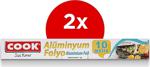 Cook Alüminyum Folyo 30 Cm X 10 Mt 2'Li Paket