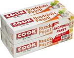 Cook Buzdolabı Poşeti 3+1 Ekonomik Paket Orta Boy 24 X 38 Cm
