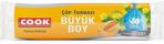 Cook Büzgülü Büyük Boy 65x70 cm 10'lu Çöp Torbası