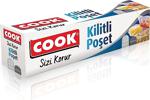 Cook Kilitli Buzdolabı Poşeti 25X19 Cm 10'Lu