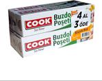 Cook Küçük Boy Buzdolabı Poşeti 30'Lu 4 Paket 20 X 30 Cm