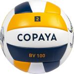 Copaya Bv100 Plaj Kumsal Voleybol Topu Balık Desenli Turuncu 5 Numara