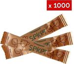 Corpostar Stick Beyaz Şeker 3Gr 1000'Li - 3 Gr