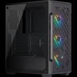 Corsair iCUE 220T RGB Airflow Siyah CC-9011173-WW Led Fanlı ATX Oyuncu Kasa