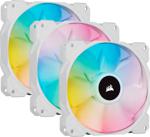 Corsair Icue Sp120 Rgb Elite Performance White Pwm Co-9050137-Ww 3'Lü Kasa Fanı