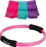 Cosfer Csf-Pcset1F Pilates Çemberi Ve Pilates Band