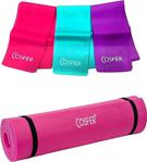 Cosfer Csf-Tr17 10 Mm Pilates Matı 120 Cm 3 Lü Band