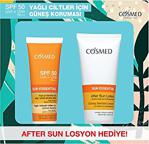 Cosmed Sun Essential Yağlı Ciltler Için Koruma Spf 50 50 Ml Ve Güneş Sonrası Losyonu 100 Ml Seti