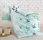 Cotton Box Panda Mint Bebek Nevresim Takımı