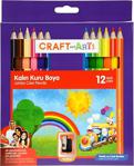 Craft And Arts 12 Renk Jumbo Kuru Boya