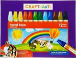 Craft And Arts 12 Renk Plastik Kutu Pastel Boya