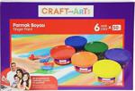 Craft And Arts 6 Renk Parmak Boyasi 6X50Ml