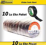 Crd Globe 19 Mm İzole Bant Beyaz 10 Lu Eko Paket (Orijinal )