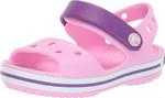 Crocs Crocband Sandal Kids Unisex Çocuk Sandalet, Pembe, 25-26