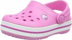 Crocs Unisex Çocuk Crocband Clog K Sabo ve Terlik 204537,Pembe,19-20