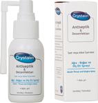 Crystalin Antiseptik 50 ml Ağız Boğaz ve Diş Eti Spreyi