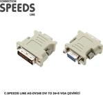 C.Speeds Lıne Ag-Dv245 Dvı To 24+5 Vga Çevirici