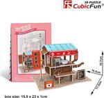 Cubic Fun 3D 31 Parça Japon Ramen Dükkanı Puzzle