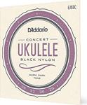 Daddario Daddarıo Ej53C Ukulele Tel Seti, Hawaıan / Concert, Black Nylon