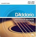 Daddario Ej16 Phosphor Bronze Akustik Gitar Teli 12-53