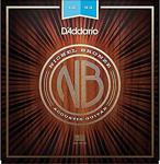 D'Addario Nb1253 Akusti̇k Gi̇tar Tel Seti̇, Nickel Bronze, Light, 12-53