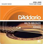 Daddario Xsem--- D'Addario Ez900 85/15 Bronze Akustik Gitar Teli (010-050)