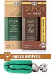 Daimon P.Series Keratin Bakım Yağı 100 Ml+Daimon Argan Bakım Yağı 100 Ml+50X90 Banyo Havlusu