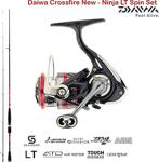 Daiwa Crossfire New - Ninja Lt Spin Olta Seti 270Cm 10-35Gr-3000C