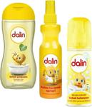 Dalin Bebek Bakım Seti 200 Ml Kolay Tarama Spreyi 200 Ml Kolonya Bıcı Bıcı Kokulu 150 Ml