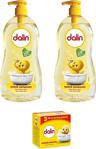 Dalin Bebek Şampuanı Klasik 700 Ml (2\'li) + Dalin Bebek Sabunu Hassas Ciltler Için 3\'lü