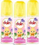 Dalin Floral 150 ml 3'lü Sprey Bebek Kolonyası