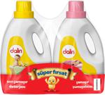 Dalin Klasik 1200 ml Bebek Sıvı Deterjan + Bebek Çamaşır Yumuşatıcı 1200 ml