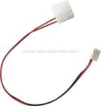 Dark (Dk-Cb-P105) 4 Pin Molex Disi - 3 Pin Fan Erkek Donusturucu