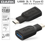 Dark Usb3.1 Typec - Usb3.0 Type-A Dönüştürücü (Dk-Ac-U31X30)