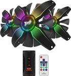 DarkFlash Talon RGB PRO 12 cm 3'lü Led Kasa Fanı