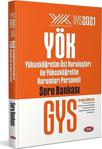 Data Yayınları Yök Üst Kuruluşları Ile Yök Personeli Gys Soru Bankası