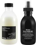 Davines Oil Bakım Sütü 135 ml + Sülfatsızsız Şampuan 280 ml Hediyeli Set