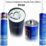 Dayson Poliüretan Mastik Extra Yapıştırma İzolasyon Siyah 280 Ml