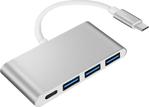 Daytona Macbook Uyumlu Type C To 3 Port Usb Çevirici Adaptör