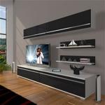 Decoraktiv Eko 5 Mdf Std Tv Ünitesi Tv Sehpası Beyaz Siyah - Beyaz - Siyah