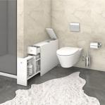 Decormet Beyaz Smart Banyo Dolabı