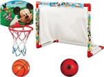 Dede Mickey Mouse Oyuncak Futbol Kalesi Mickey Basketbol Potası- Oyuncak Futbol Kalesi Depomiks