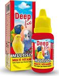 Deep Fix Multisol Kafes Kuşlari Için Multivitamin Takviyesi 30 Ml