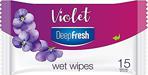 Deep Fresh Egzotik Çiçekler Violet 15 Yaprak Cep Islak Mendil