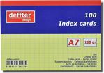 Deffter İndex Kartı A6 Sarı Kareli 641307